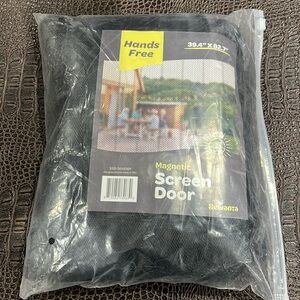 4/$20 - Magnetic Screen Door, Hands-Free Kid/Pet-Friendly Walk Through Mesh